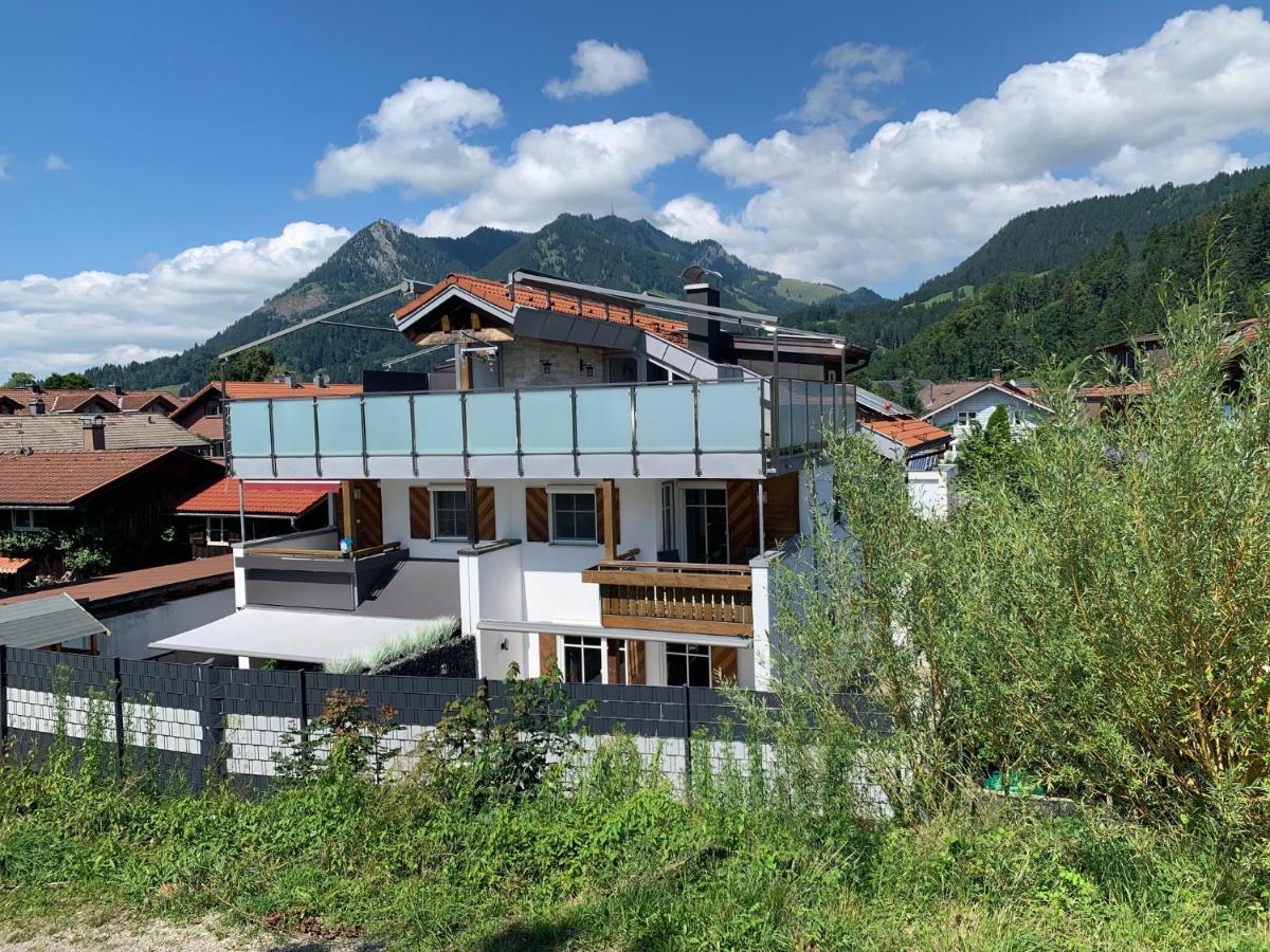 Bergfux Ferienhaus - Hochwertige Ausstattung Sonthofen Exterior foto